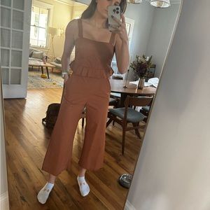 SEA O’Keefe Quilted Corset Jumpsuit